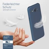 moex Alpha Case für Samsung Galaxy J5 (2015) – Extrem dünne, minimalistische Hülle in seidenmatt