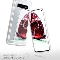 moex Mirror Case für Samsung Galaxy S10 – Handyhülle aus Silikon mit Spiegel auf der Rückseite