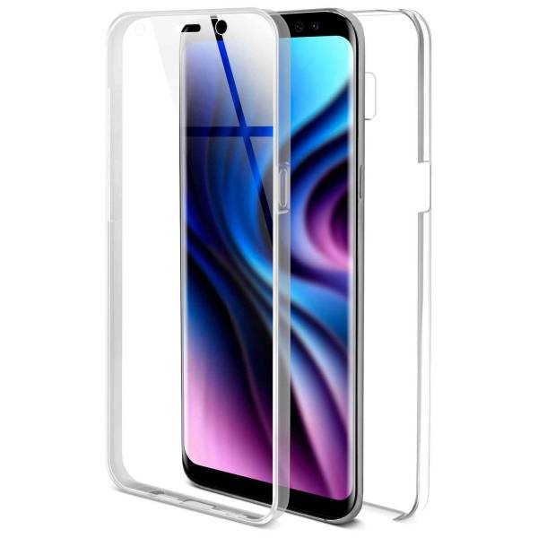 ONEFLOW Touch Case Samsung Galaxy S8 Plus Komplett Hülle 360 Grad