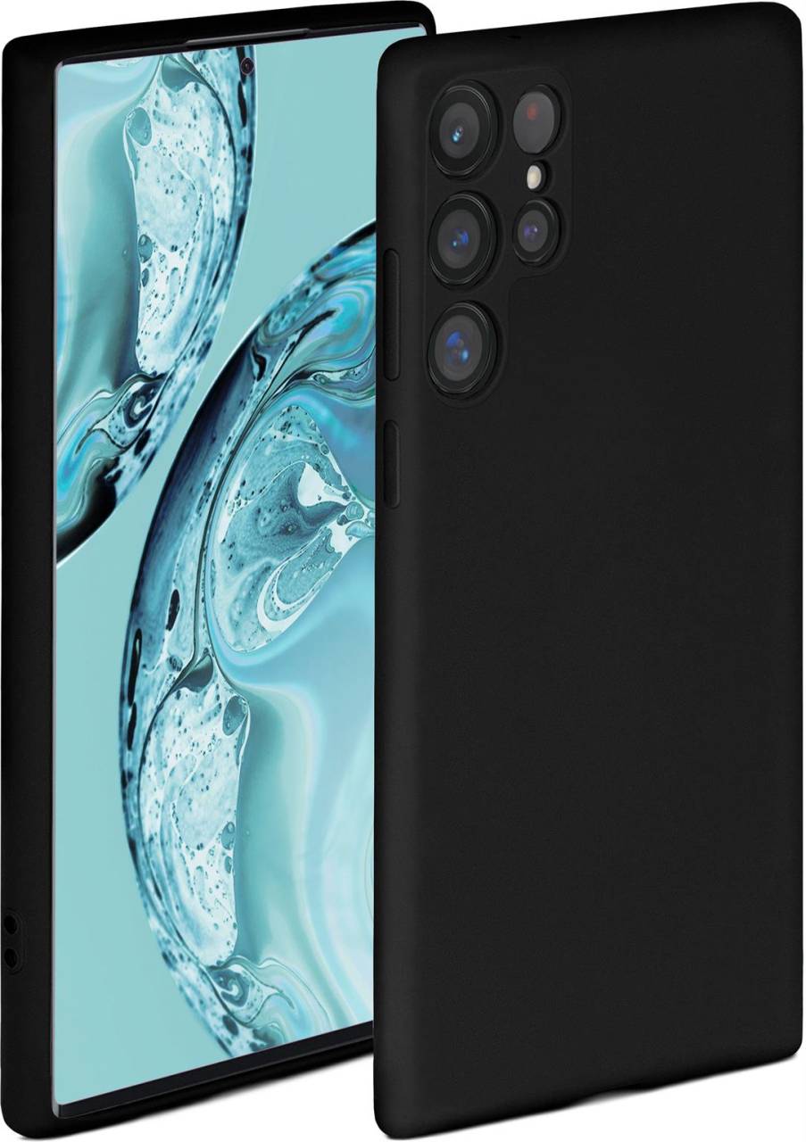 ONEFLOW Soft Case für Samsung Galaxy S22 Ultra – weiche Handyhülle aus Silikon mit Kameraschutz
