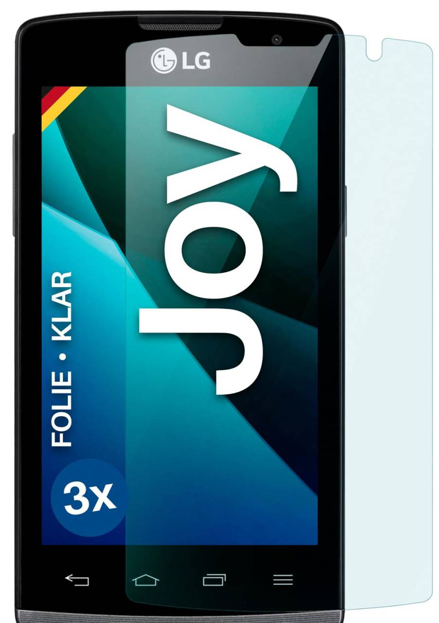 moex FlexProtect Klar für LG Joy – Schutzfolie für unsichtbaren Displayschutz, Ultra klar