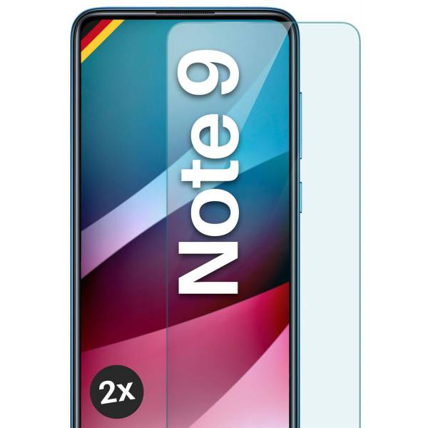 moex ShockProtect Redmi Note 9 Panzerglas Klar