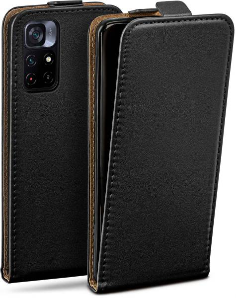 moex Flip Case für Xiaomi Poco M4 Pro 5G – PU Lederhülle mit 360 Grad Schutz, klappbar