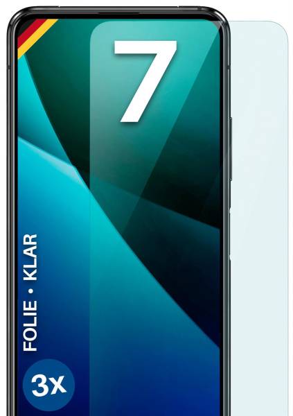 moex FlexProtect Klar für Asus Zenfone 7 – Schutzfolie für unsichtbaren Displayschutz, Ultra klar