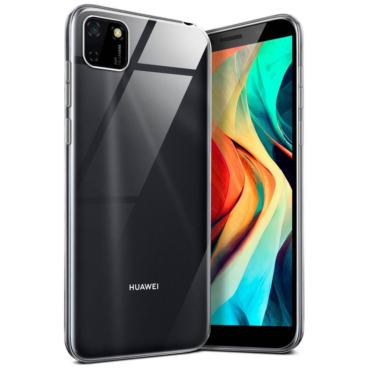 moex Aero Case Huawei Y5p durchsichtig aus Silikon