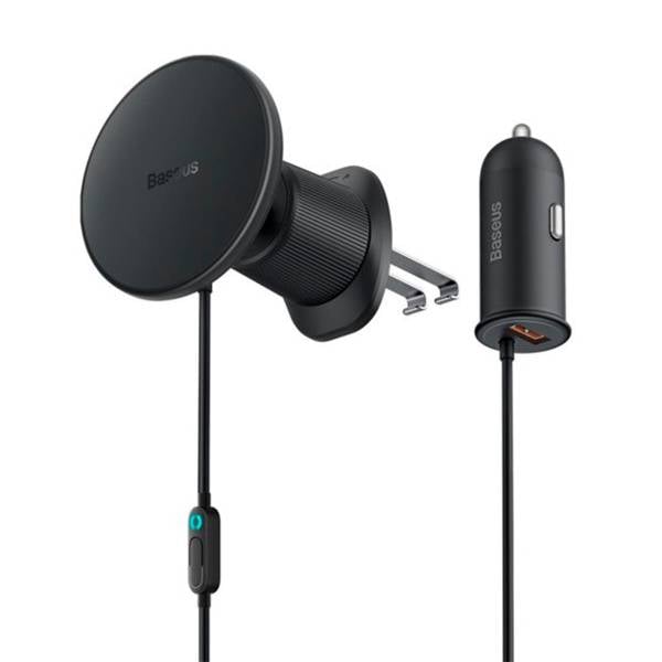 Baseus MagSafe Autoladegerät – 15W induktives Ladegerät für Smartphones und andere Geräte, CW01 Serie, USB-A