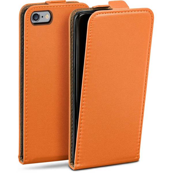moex Flip Case iPhone 6 Klapphülle Leder Optik