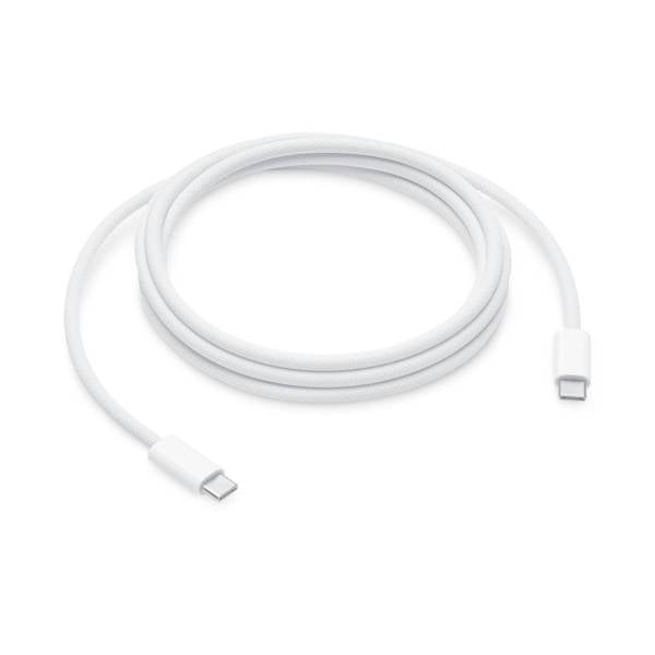 Apple Ladekabel – USB-C auf USB-C für Smartphones und andere Geräte, Schnelle Datenübertragung 240W, Länge 2,0 m