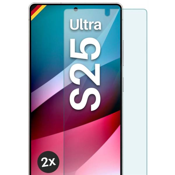 moex ShockProtect Samsung Galaxy S25 Ultra Panzerglas Klar