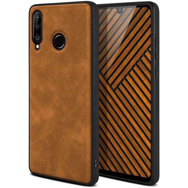 ONEFLOW Pali Case Huawei P30 Lite Case Leder Optik