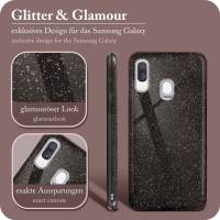 ONEFLOW Glitter Case für Samsung Galaxy A40 – Glitzer Hülle aus TPU, designer Handyhülle