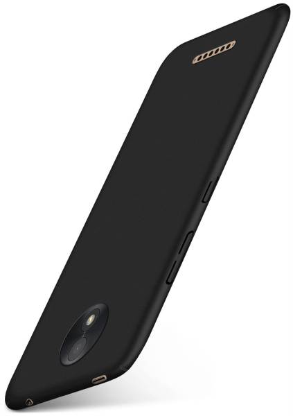 moex Alpha Case für Motorola Moto C Plus – Extrem dünne, minimalistische Hülle in seidenmatt