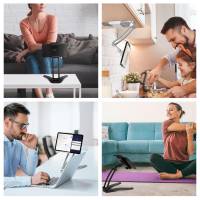 moex Tablet-Ständer mit Wandhalterung, höhenverstellbar – View Mount – weiteres Produktbild 6