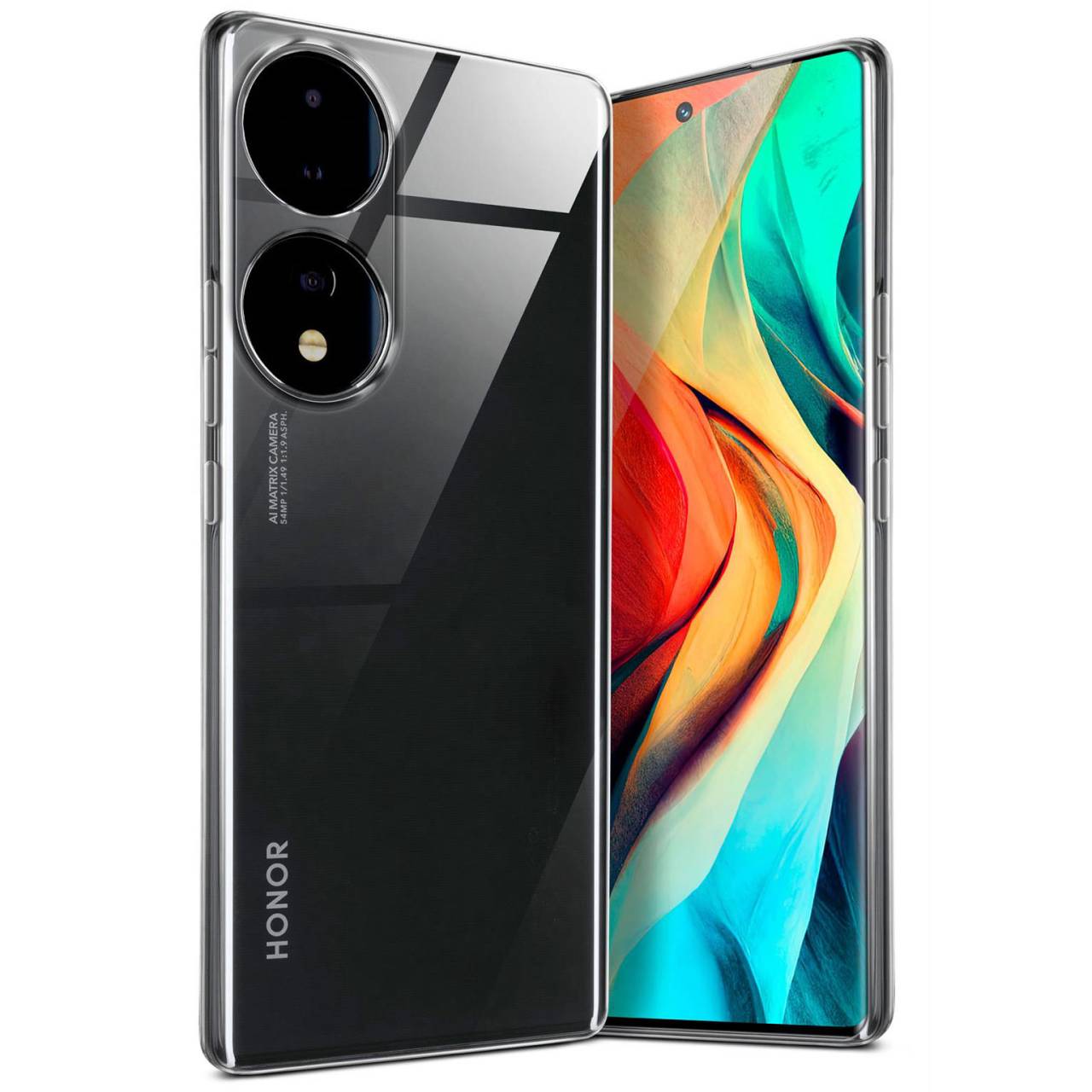 moex Aero Case Honor 70 durchsichtig aus Silikon