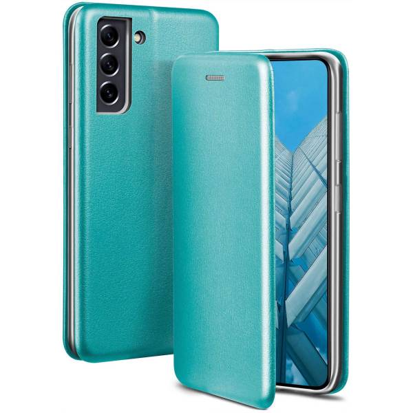 ONEFLOW Business Case Samsung Galaxy S21 FE 5G Handytasche mit Kartenfach