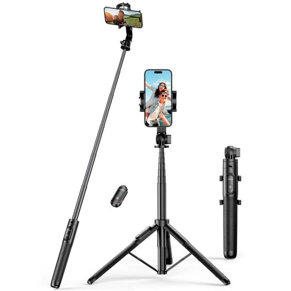 UGREEN Selfie-Stick mit Ständer – Bluetooth Selfie-Stick, Selfie-Stick Stativ für iPhone und Android