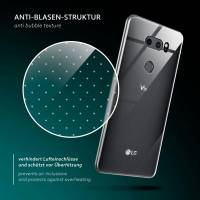 moex Aero Case für LG V30 – Durchsichtige Hülle aus Silikon, Ultra Slim Handyhülle