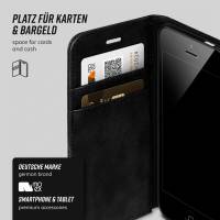 moex Casual Case für Apple iPhone 5c – 360 Grad Schutz Booklet, PU Lederhülle mit Kartenfach