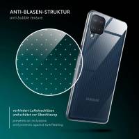 moex Aero Case für Samsung Galaxy M12 – Durchsichtige Hülle aus Silikon, Ultra Slim Handyhülle