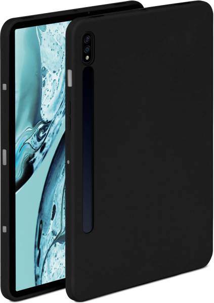 ONEFLOW Soft Case für Samsung Galaxy Tab S7 – weiche Tablet Hülle aus Silikon mit Kameraschutz