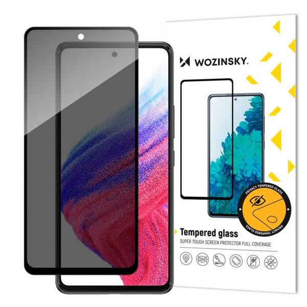 Wozinsky Privacy Glass für Samsung Galaxy A53 5G – Displayschutz, Privacy Screen Protector für Handy