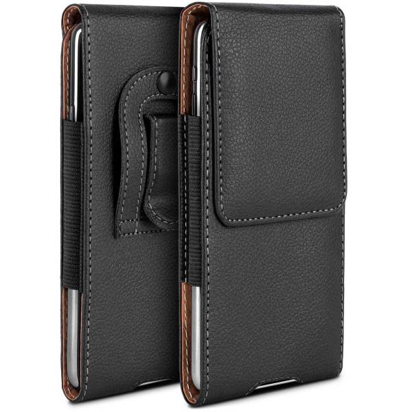 moex Plug Case Realme 14 Pro 5G Handy Gürteltasche Leder Optik