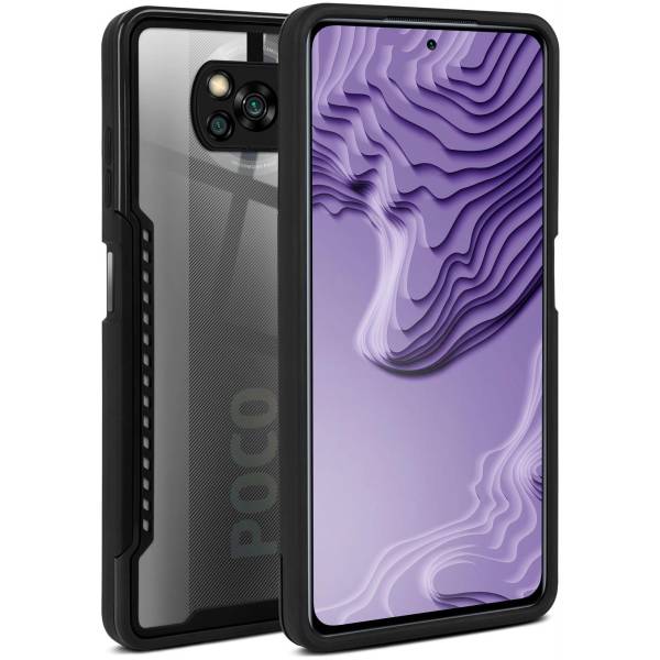 ONEFLOW Vanguard Case Poco X3 Pro Bumper durchsichtig