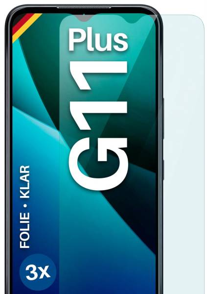 moex FlexProtect Klar für Nokia G11 Plus – Schutzfolie für unsichtbaren Displayschutz, Ultra klar