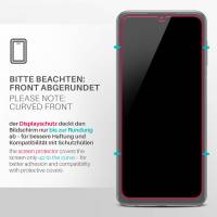 moex ShockProtect Klar für Samsung Galaxy A23 5G – Panzerglas für kratzfesten Displayschutz, Ultra klar