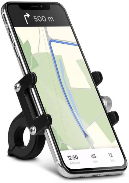 ONEFLOW Bike Mount – Airy Light – Ultra leichte und kompakte Fahrrad Handyhalterung für Lenker und Vorbau