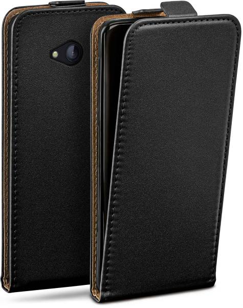 moex Flip Case für Microsoft Lumia 640 – PU Lederhülle mit 360 Grad Schutz, klappbar