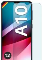 moex ShockProtect Klar für Samsung Galaxy A10 – Panzerglas für kratzfesten Displayschutz, Ultra klar