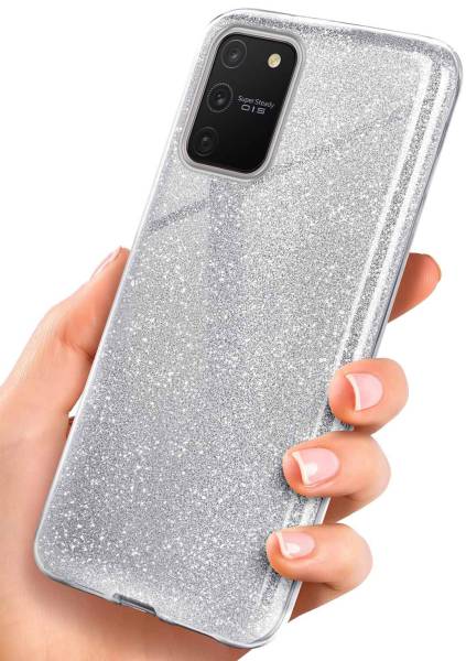 ONEFLOW Glitter Case für Samsung Galaxy S10 Lite – Glitzer Hülle aus TPU, designer Handyhülle