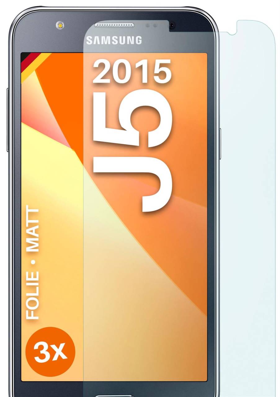 moex FlexProtect Matt für Samsung Galaxy J5 (2015) – Anti Reflex Schutzfolie für besten Displayschutz, Matt