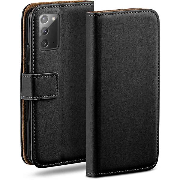 moex Book Case für Samsung Galaxy Note 20 Klapphülle mit Kartenfach