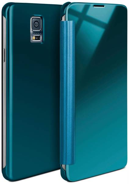 moex Void Case für Samsung Galaxy S5 Neo – Klappbare 360 Grad Schutzhülle, Hochglanz Klavierlack Optik