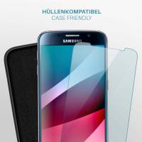 moex ShockProtect Klar für Samsung Galaxy S6 – Panzerglas für kratzfesten Displayschutz, Ultra klar