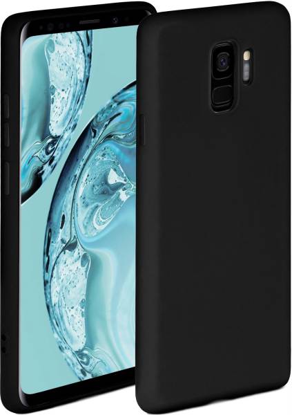 ONEFLOW Soft Case für Samsung Galaxy S9 – weiche Handyhülle aus Silikon mit Kameraschutz