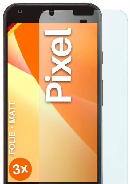 moex FlexProtect Matt für Google Pixel – Anti Reflex Schutzfolie für besten Displayschutz, Matt