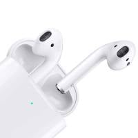 Apple AirPods (2. Generation) – In-Ear Bluetooth Kopfhörer (True Wireless) mit kabellosem Ladecase