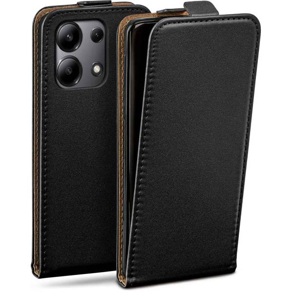 moex Flip Case Redmi Note 13 (4G) Klapphülle Leder Optik