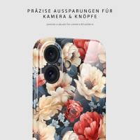 ONEFLOW Flower Cover iPhone 16 Plus Blumen Muster – weiteres Produktbild 6
