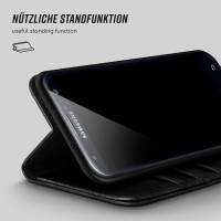 moex Casual Case für Samsung Galaxy S3 Neo – 360 Grad Schutz Booklet, PU Lederhülle mit Kartenfach