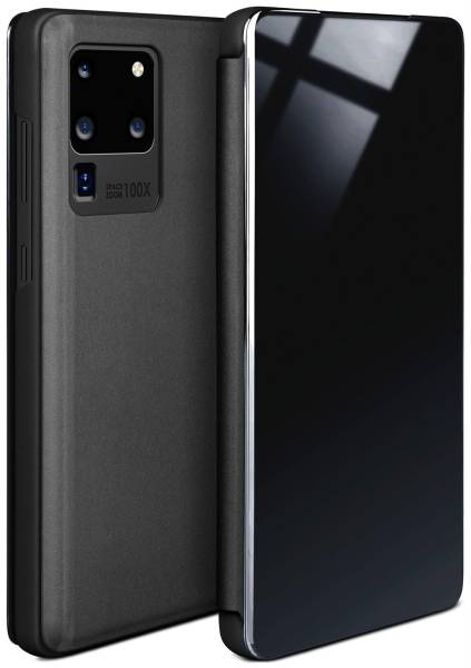 moex Void Case für Samsung Galaxy S20 Ultra – Klappbare 360 Grad Schutzhülle, Hochglanz Klavierlack Optik