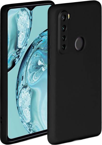 ONEFLOW Soft Case für Xiaomi Redmi Note 8 – weiche Handyhülle aus Silikon mit Kameraschutz