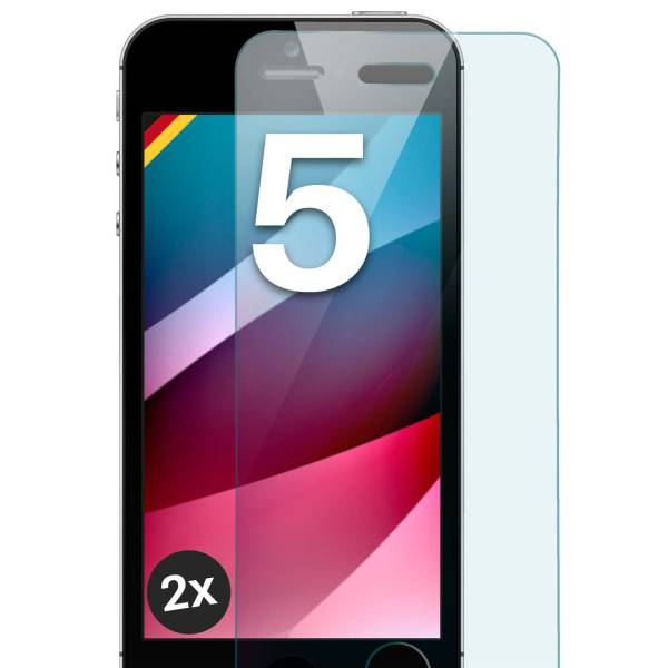 moex ShockProtect iPhone 5 Panzerglas Klar