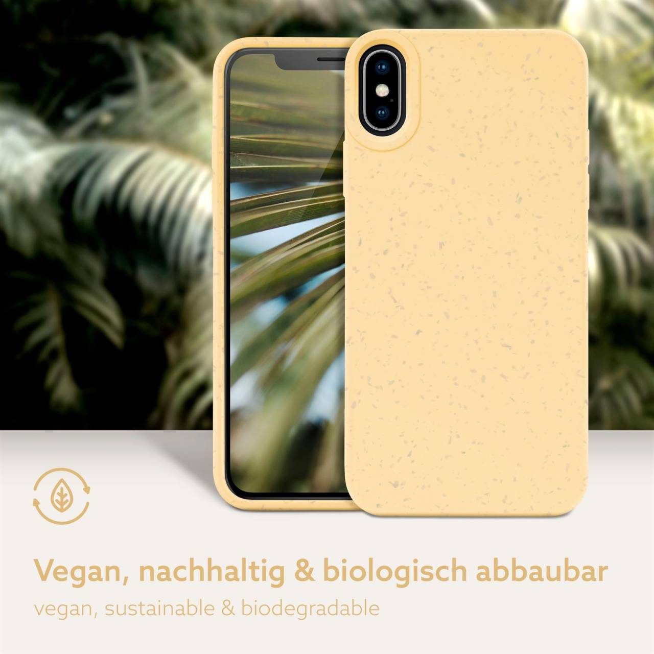 ONEFLOW Sama Sama Case für Apple iPhone XS – Nachhaltige Handyhülle, Bio, vegan & umweltfreundlich