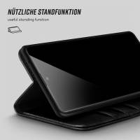moex Casual Case für Samsung Galaxy S20 – 360 Grad Schutz Booklet, PU Lederhülle mit Kartenfach