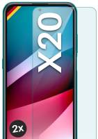 moex ShockProtect Klar für Nokia X20 – Panzerglas für kratzfesten Displayschutz, Ultra klar
