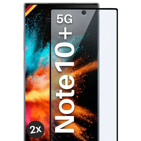 moex CurveProtect für Samsung Galaxy Note 10 Plus 5G – Full Screen Schutzfolie – Curved 3D Panzerglas